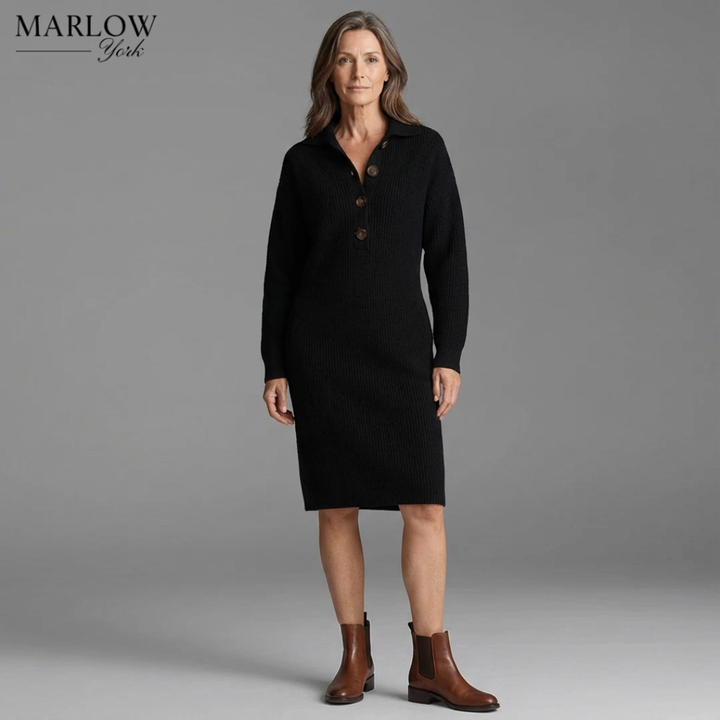 Marlow | Flattering Button Dress