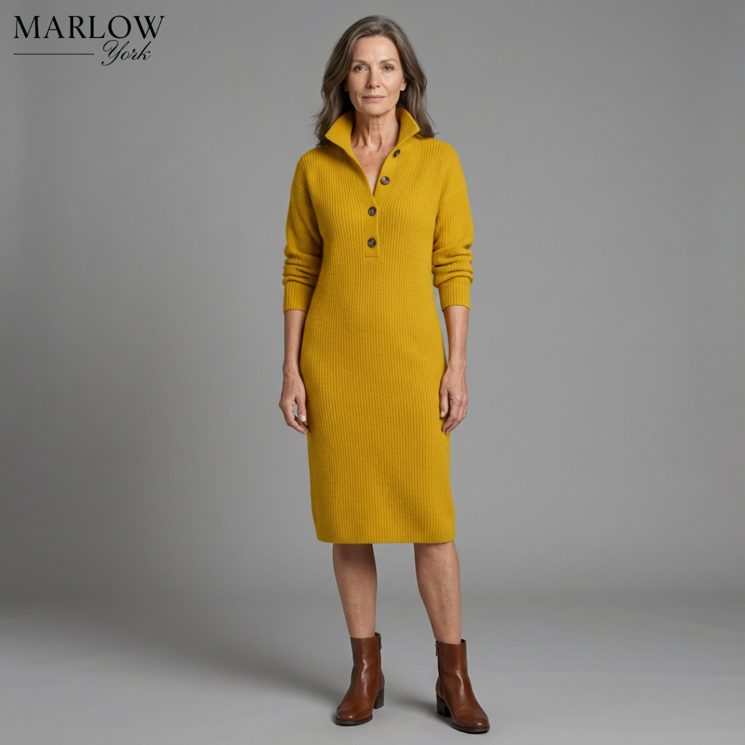 Marlow | Flattering Button Dress