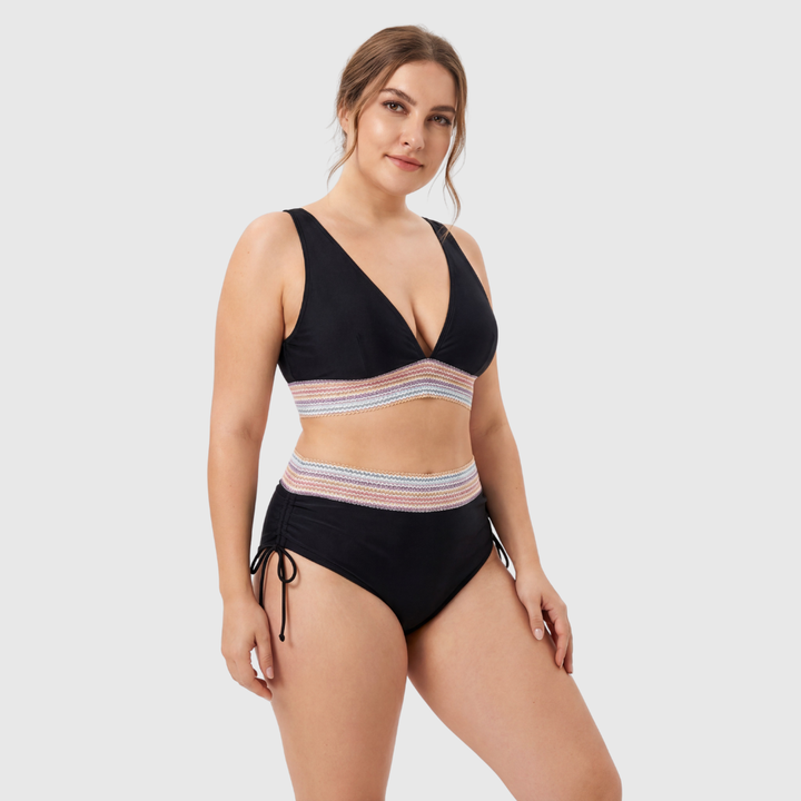 Audrey | The High Waist Bikini Set
