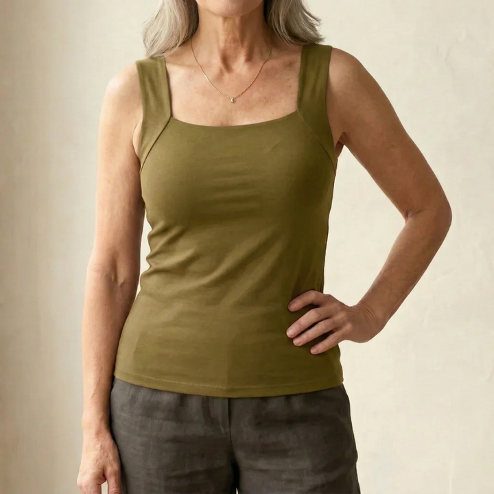 Margot | Built-In Comfort Bra Tank Top