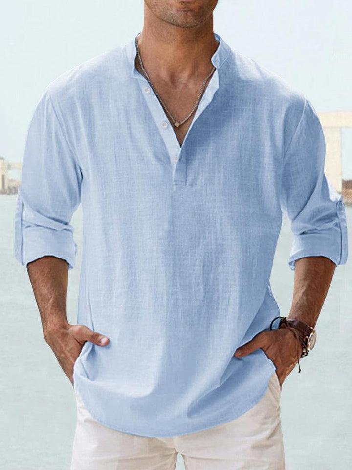 Stafford | The Relaxed Open-Collar Shirt