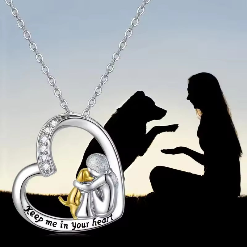 Marlow | Dog Embrace Necklace