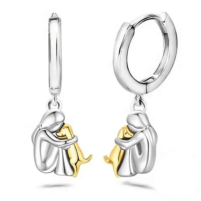 Marlow | Dog Embrace Earrings