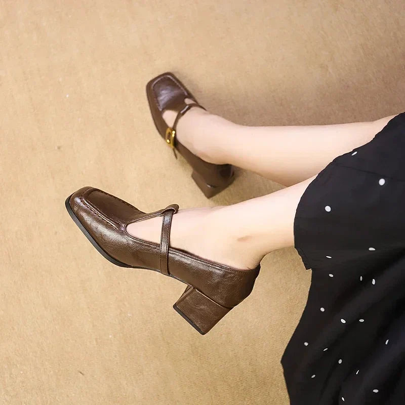 Rosa | French-Inspired Mary Janes