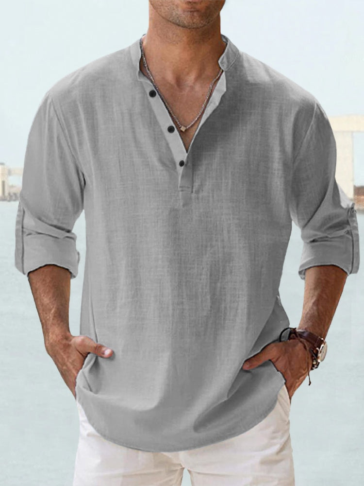 Stafford | The Relaxed Open-Collar Shirt