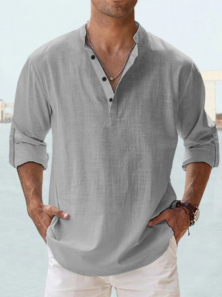 Stafford | The Relaxed Open-Collar Shirt