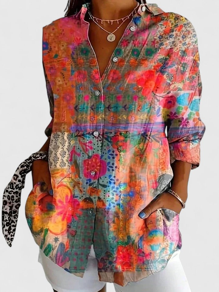 Anica Confidence Bloom Blouse