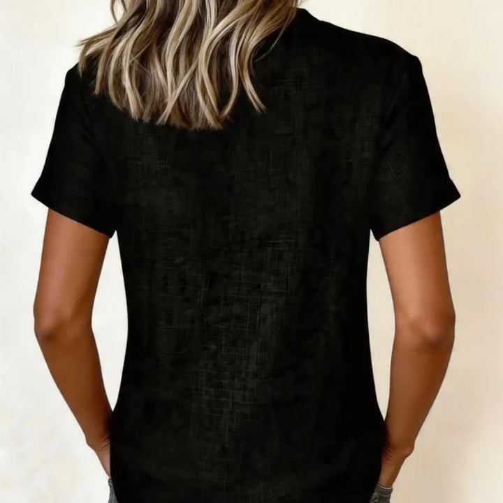 Margery | The Relaxed Short-Sleeve Blouse