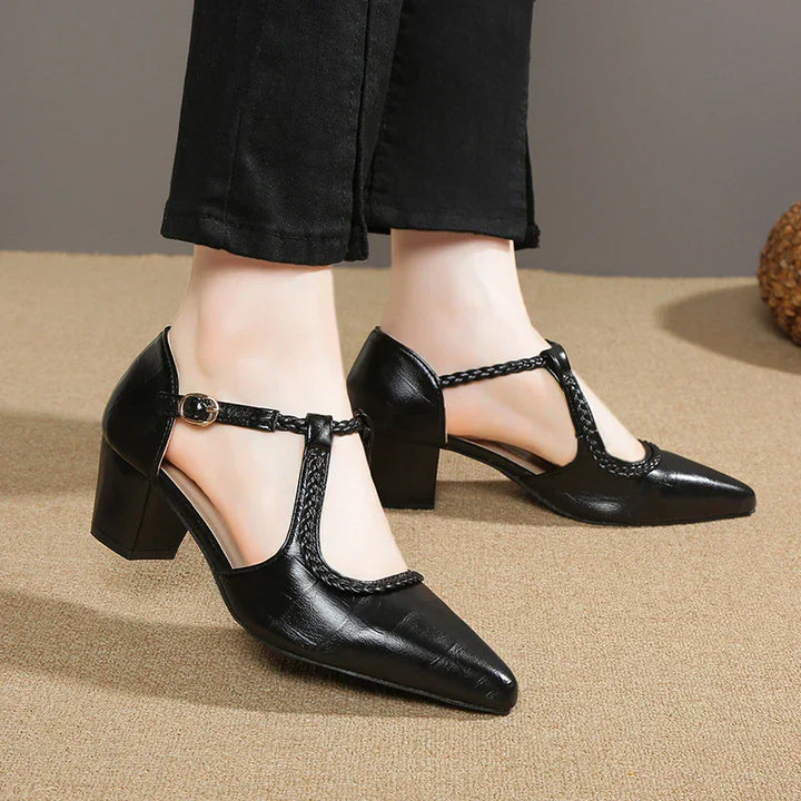 Vivienne | Classic T-Strap Shoes
