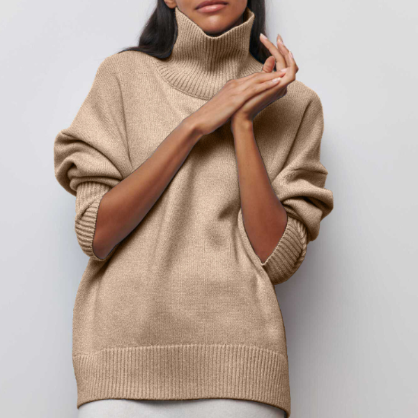 HARRIET - KNITTED TURTLENECK JUMPER
