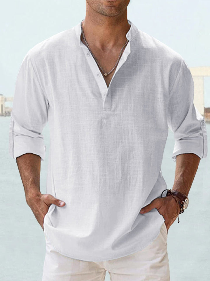 Stafford | The Relaxed Open-Collar Shirt