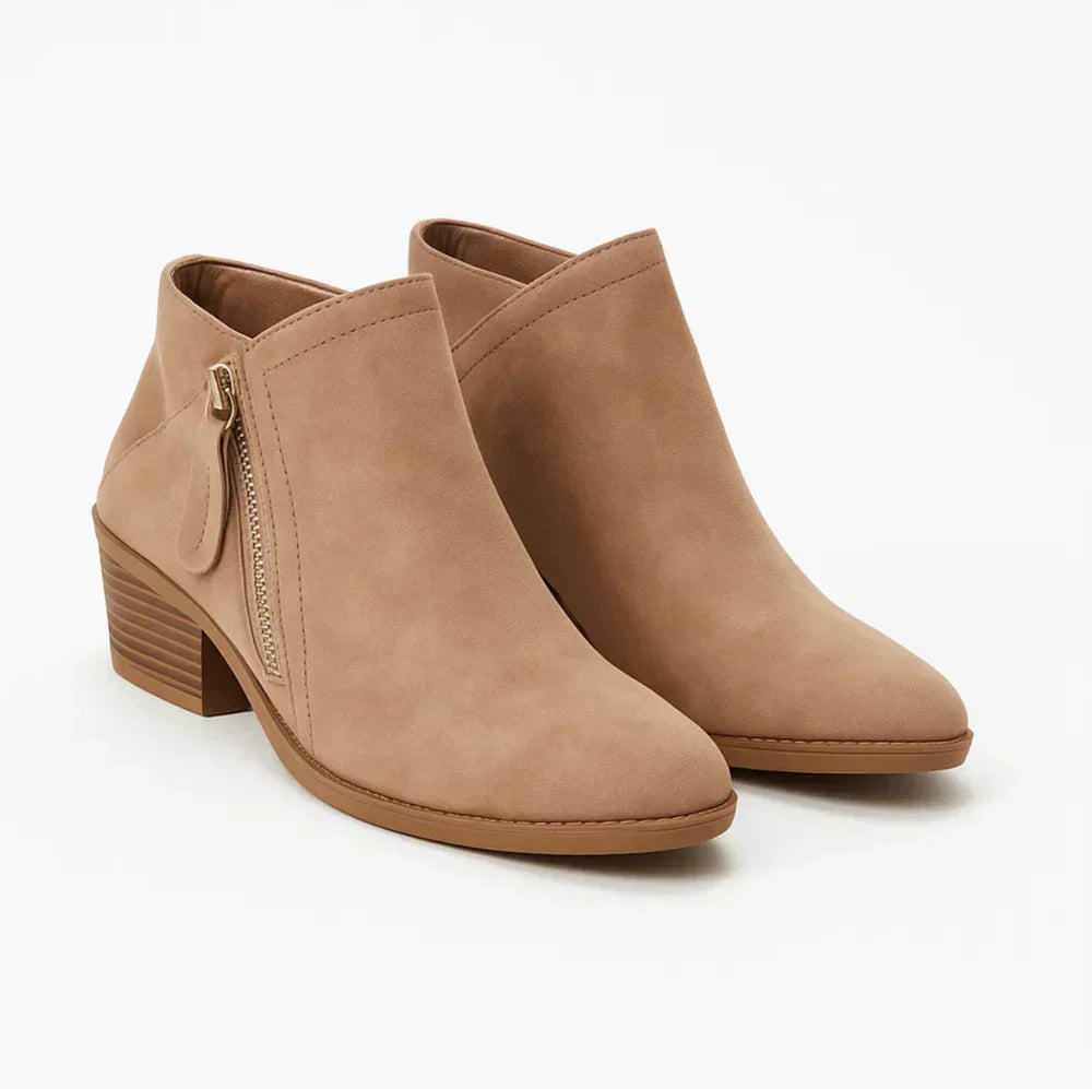 MIDOREN™ | MID-HIGH ANKLE BOOTS