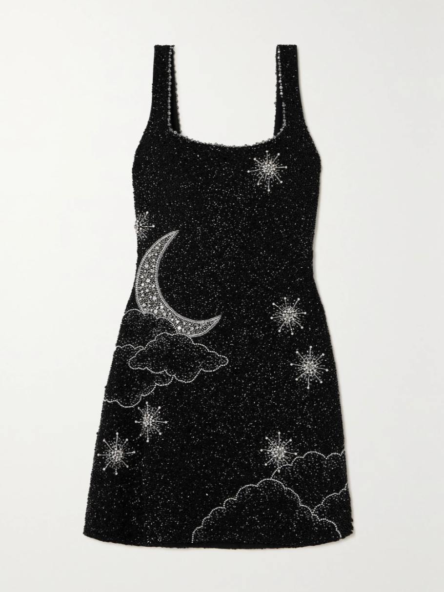 PHOEBE | MINI SEQUIN SPLIT DRESS