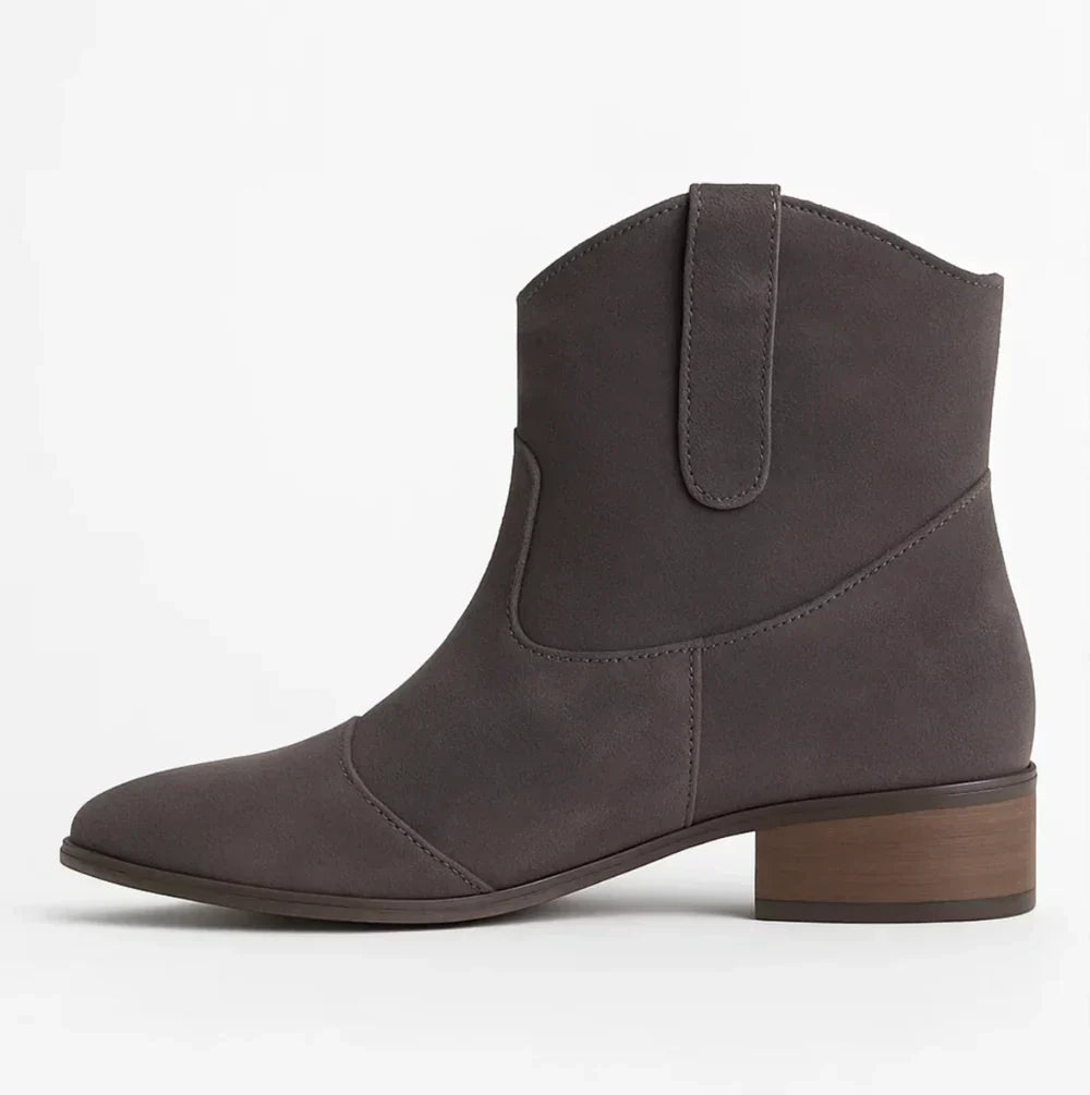 SUEDELLEA™ | WESTERN SUEDE BOOTS