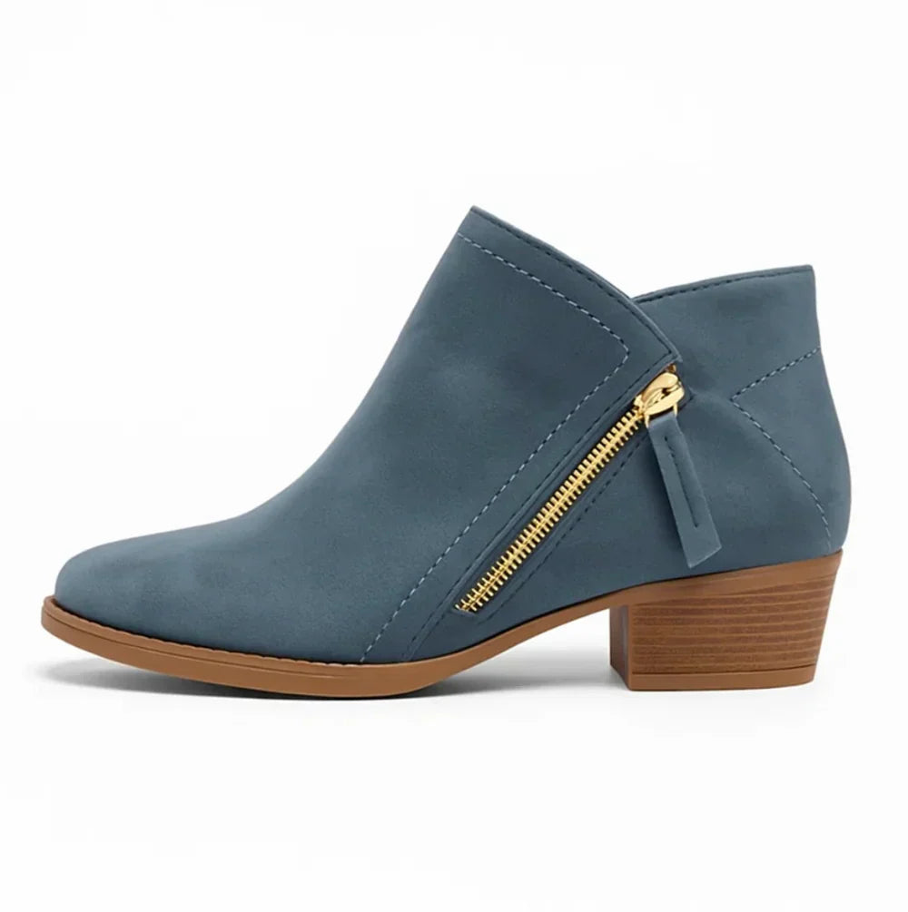 MIDOREN™ | MID-HIGH ANKLE BOOTS