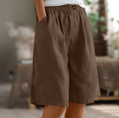 Margaret Relaxed Summer Comfort Shorts