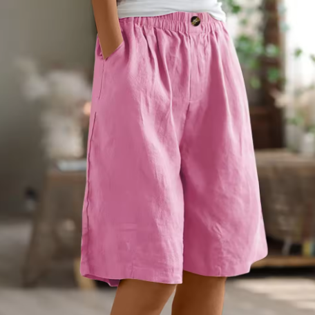 Margaret Relaxed Summer Comfort Shorts