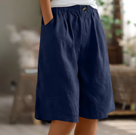 Margaret Relaxed Summer Comfort Shorts