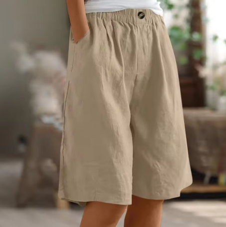 Margaret Relaxed Summer Comfort Shorts
