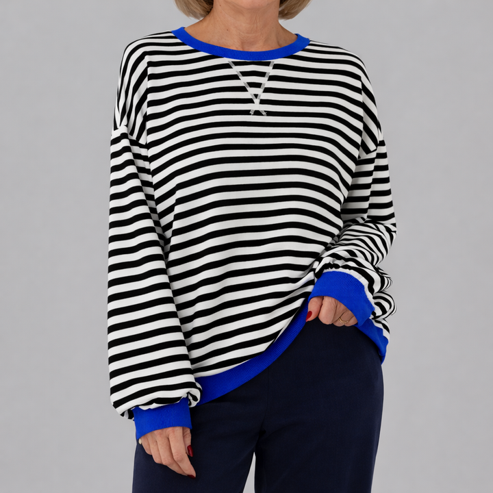 Peggy | Classic Striped Sweatshirt