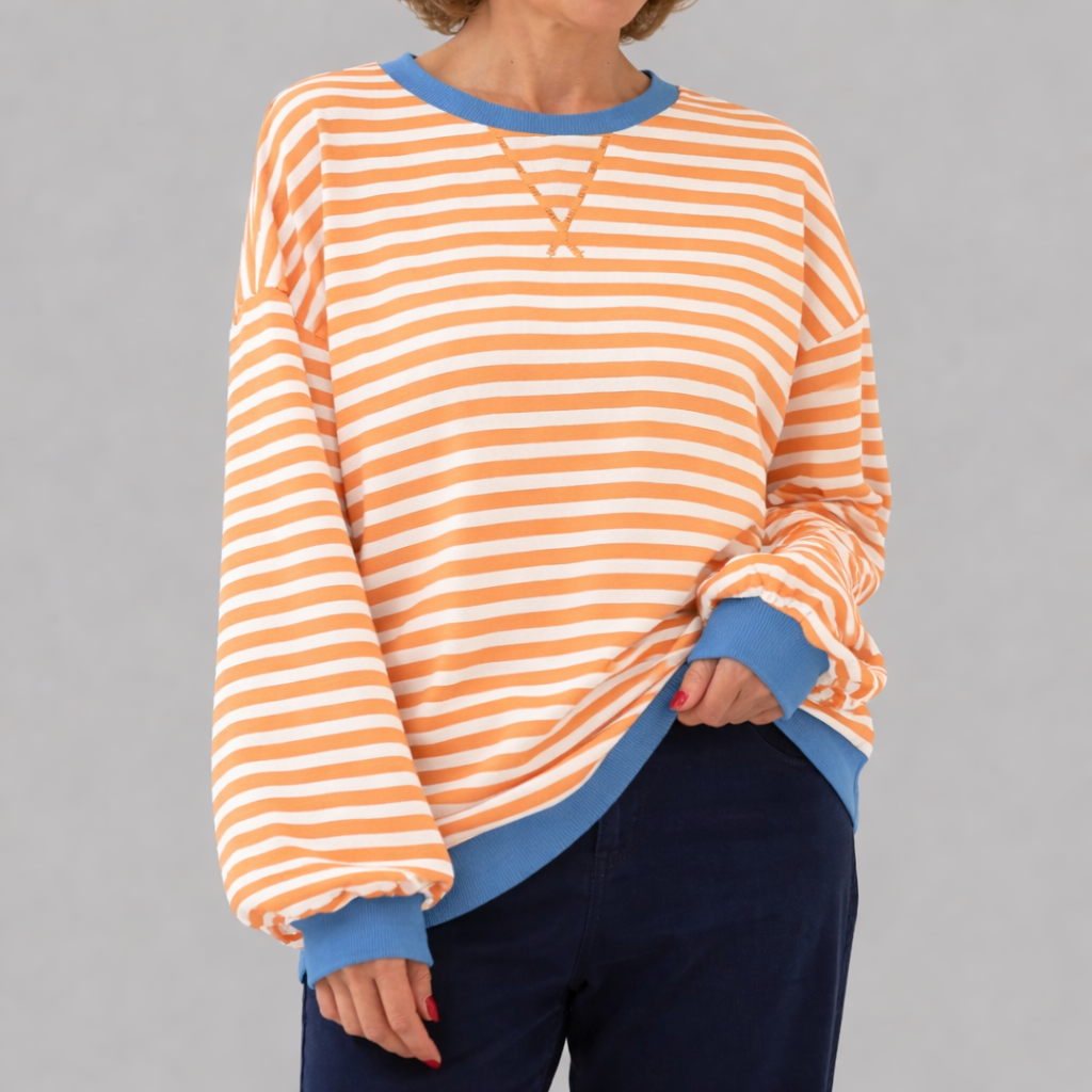 Peggy | Classic Striped Sweatshirt