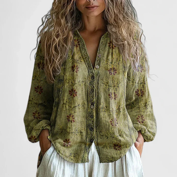 The Evelyn Comfort Blouse