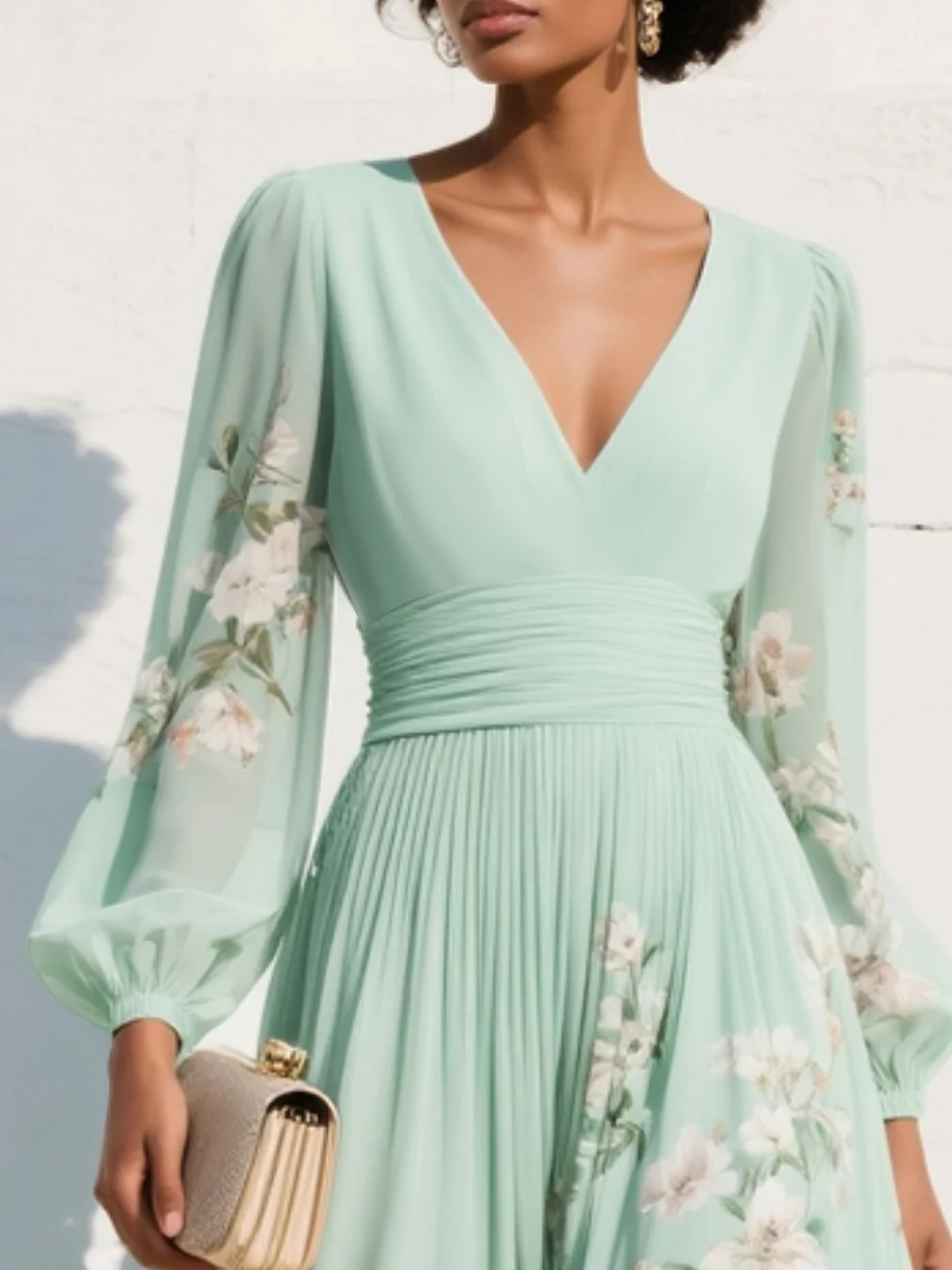 Philippa | Floral Midi Dress