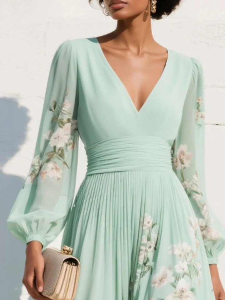 Philippa | Floral Midi Dress