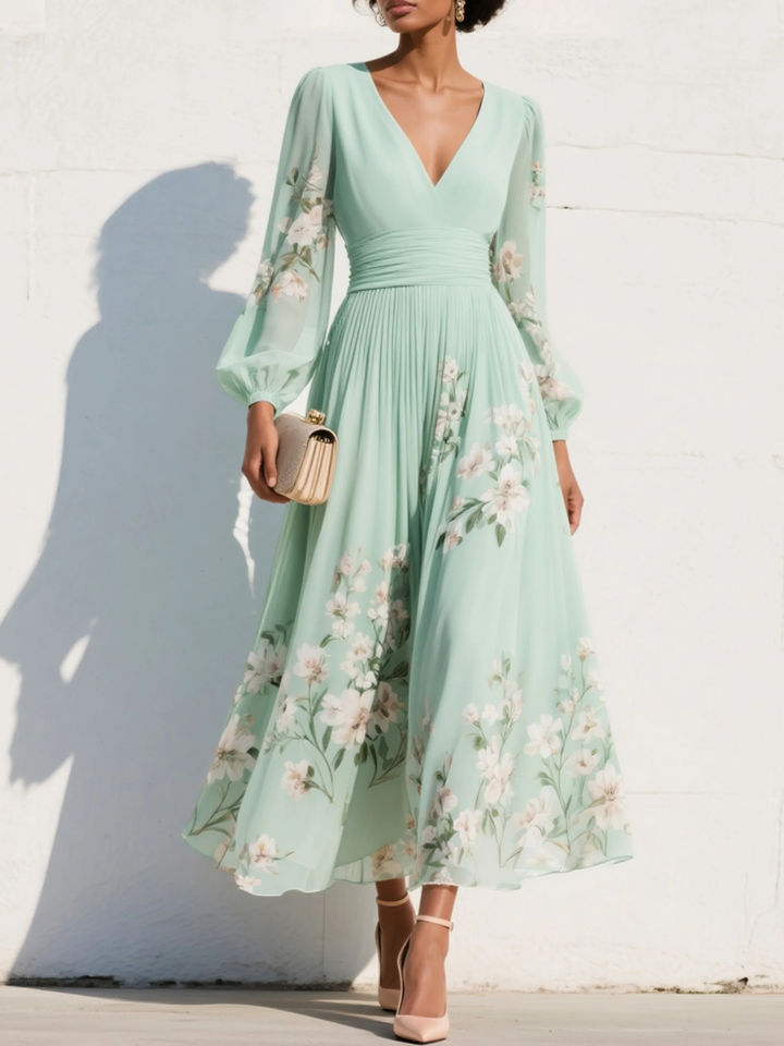 Philippa | Floral Midi Dress