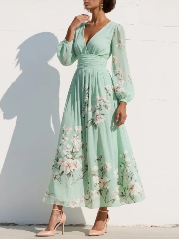 Philippa | Floral Midi Dress