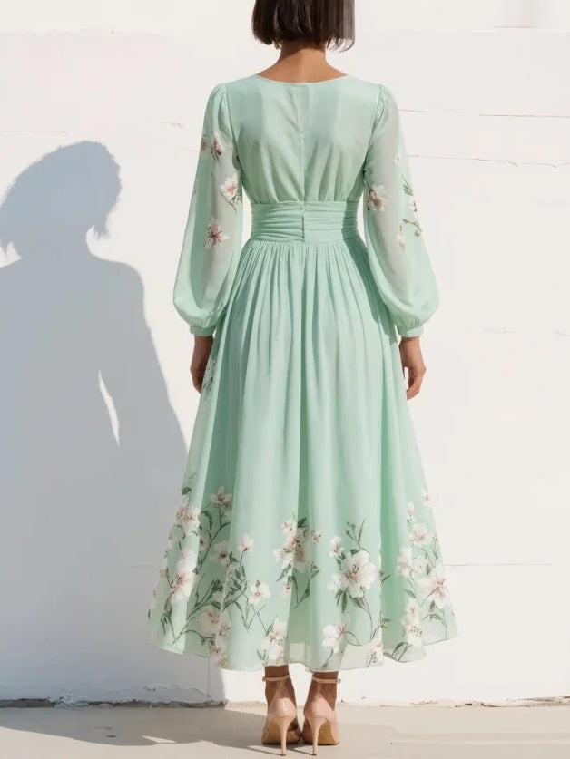 Philippa | Floral Midi Dress