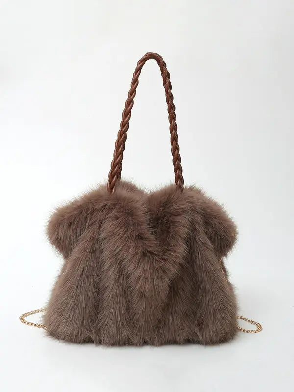 Sybilla | The Plush Velvet Shoulder Tote