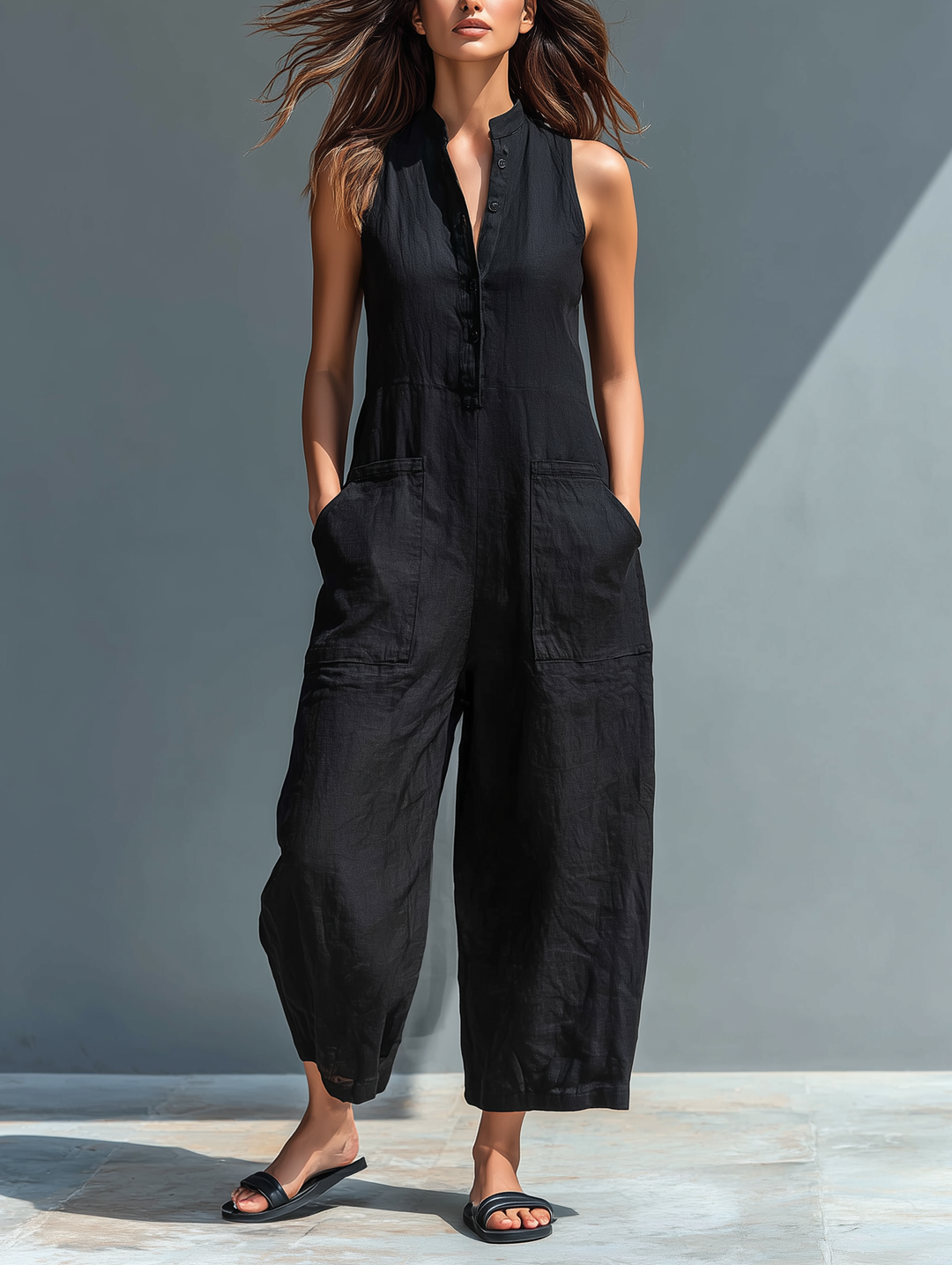 Constance | Elegant Sleeveless Jumpsuit