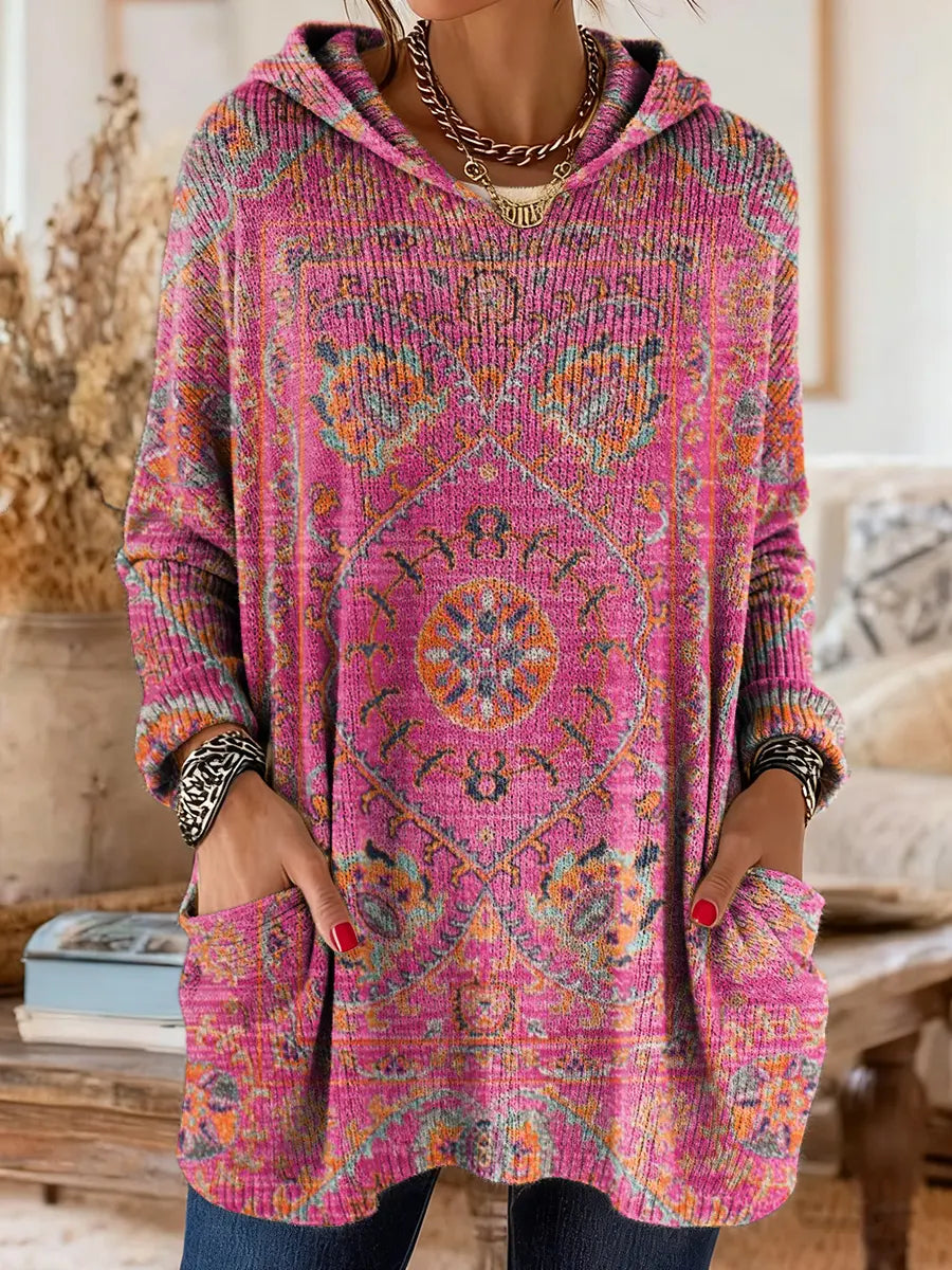 Dorothea | Hooded Knit Tunic