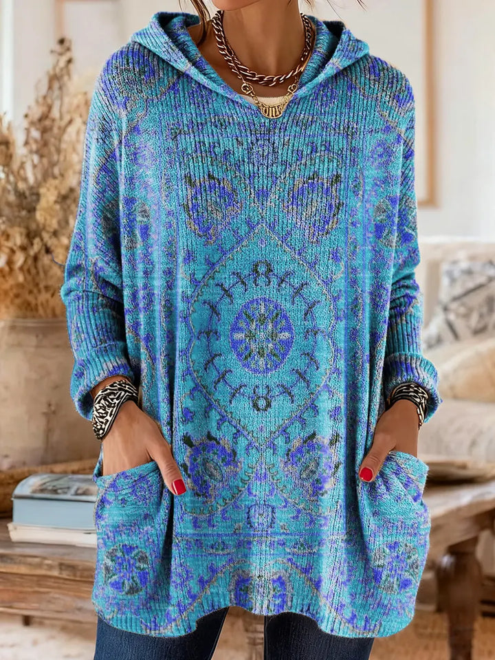 Dorothea | Hooded Knit Tunic