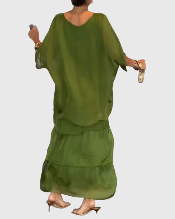 Elara Grace Flow Dress