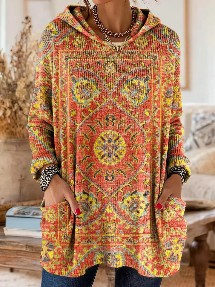 Dorothea | Hooded Knit Tunic