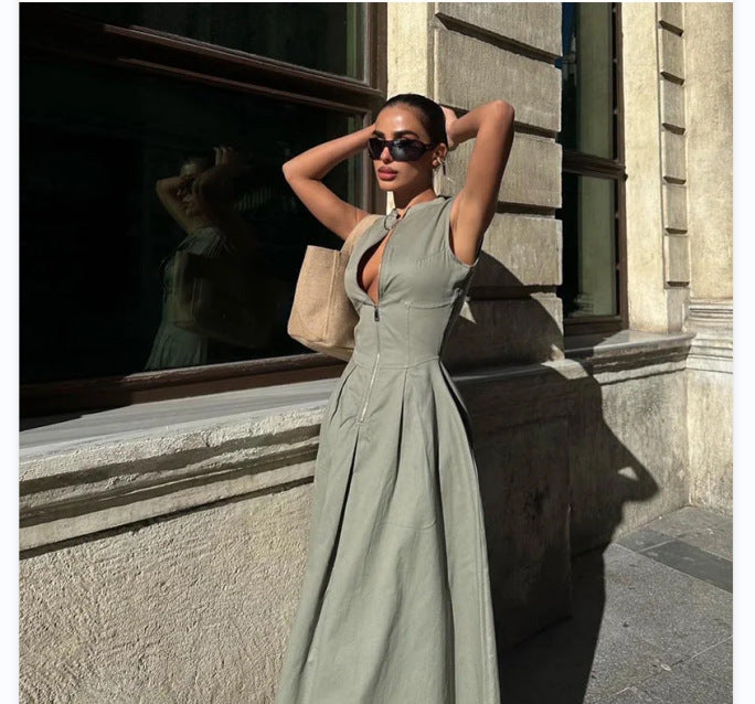 Isadora | The Sleeveless Sculpting Maxi Dress