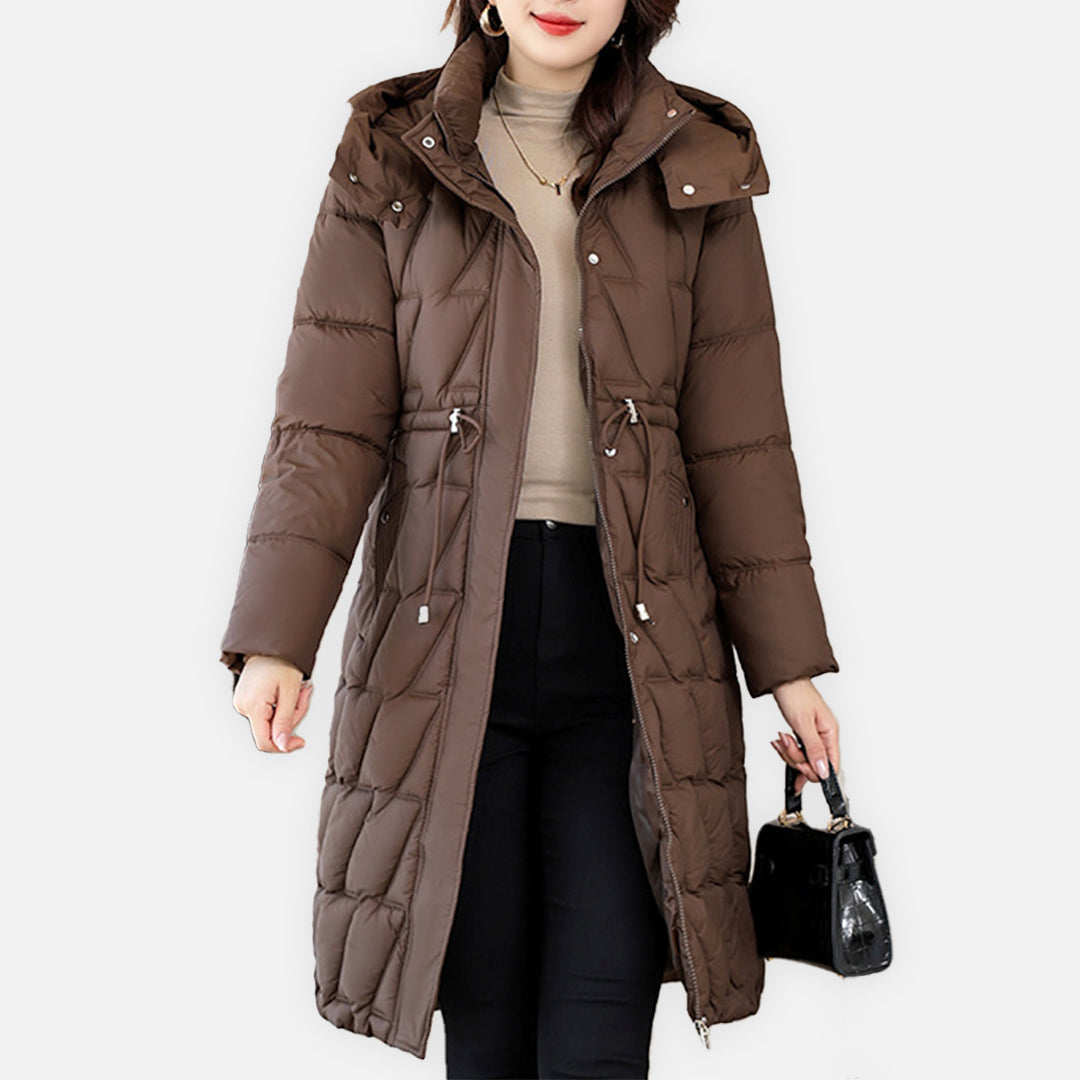 Isabella Long Quilted Jacket