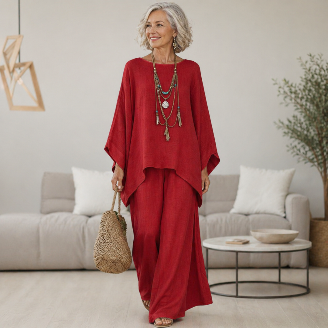 Rosalind | The Wide-Leg Two-Piece Set