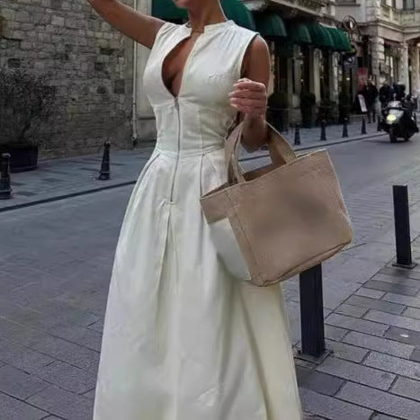 Isadora | The Sleeveless Sculpting Maxi Dress