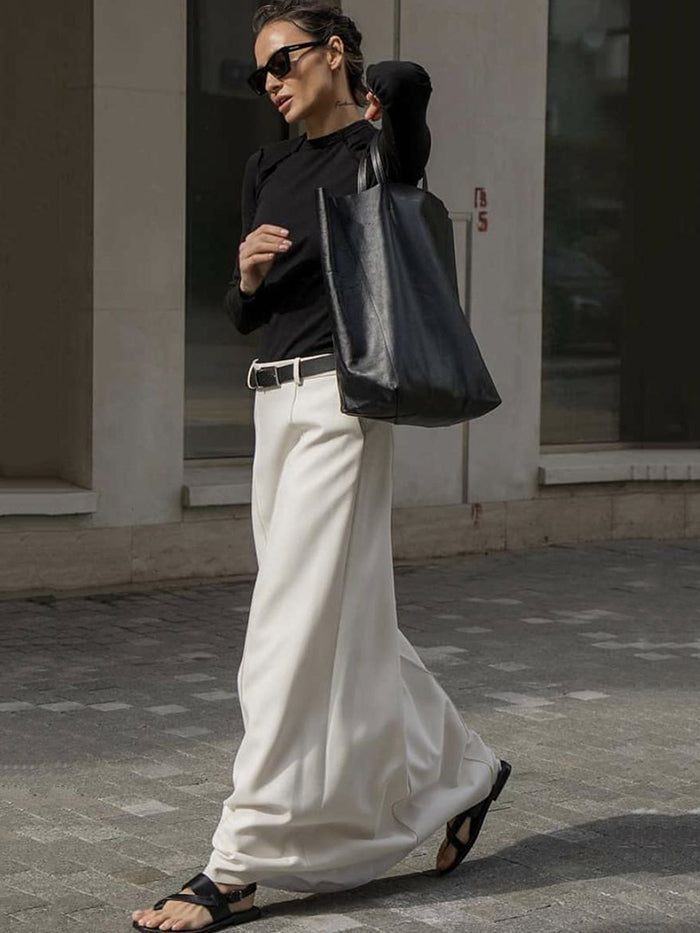 KATHARINE™ | H-LINE SLEEK MIDI SKIRT