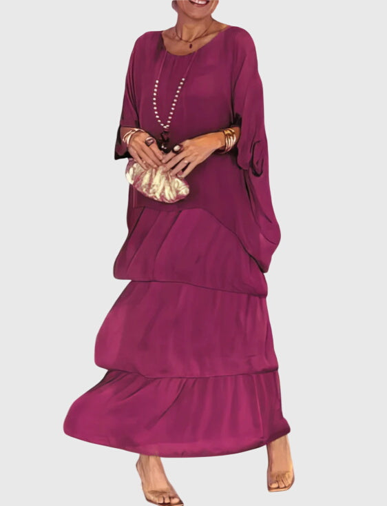 Elara Grace Flow Dress