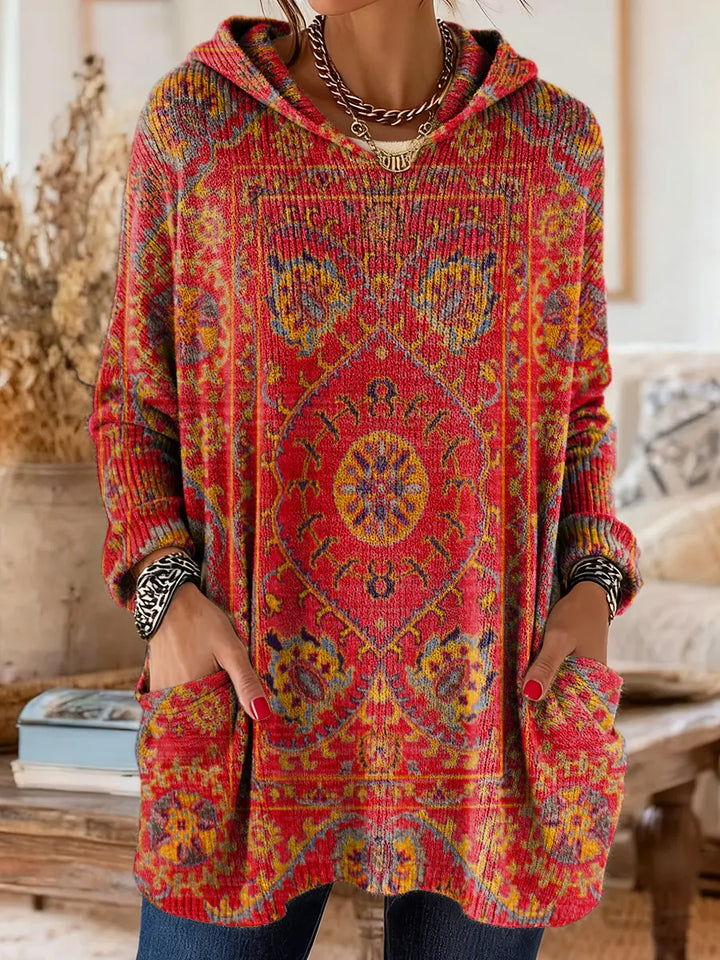 Dorothea | Hooded Knit Tunic