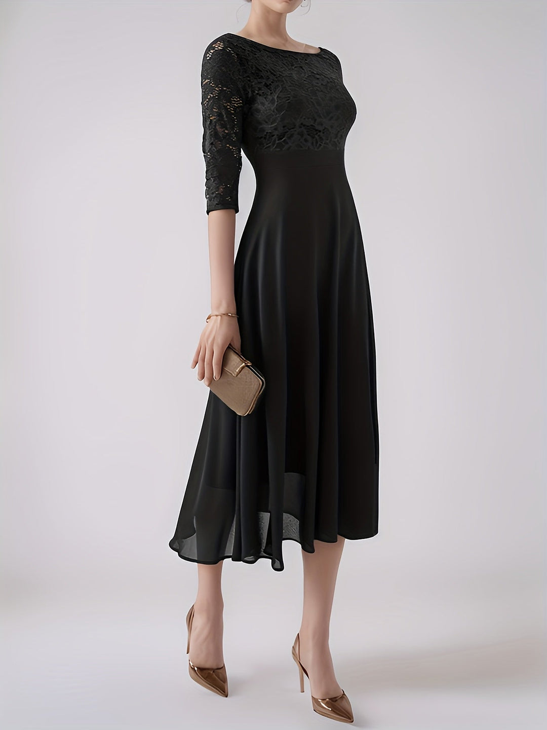 CLAARA | SLEEK EVENING GOWN