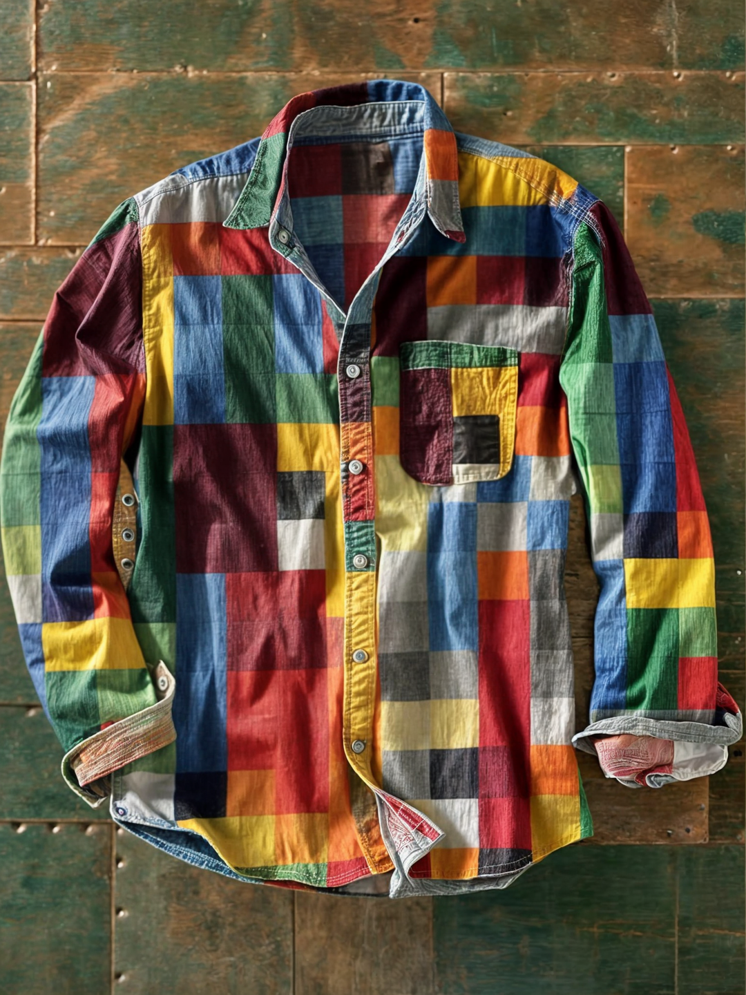 Alistair | The Long-Sleeve Chest-Pocket Shirt