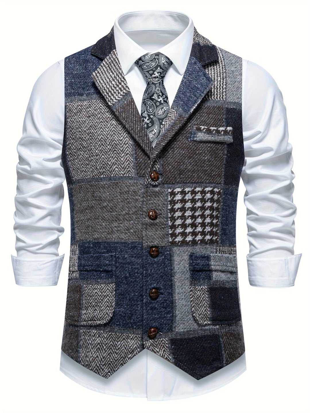 Harwick | The Patchwork Gilet