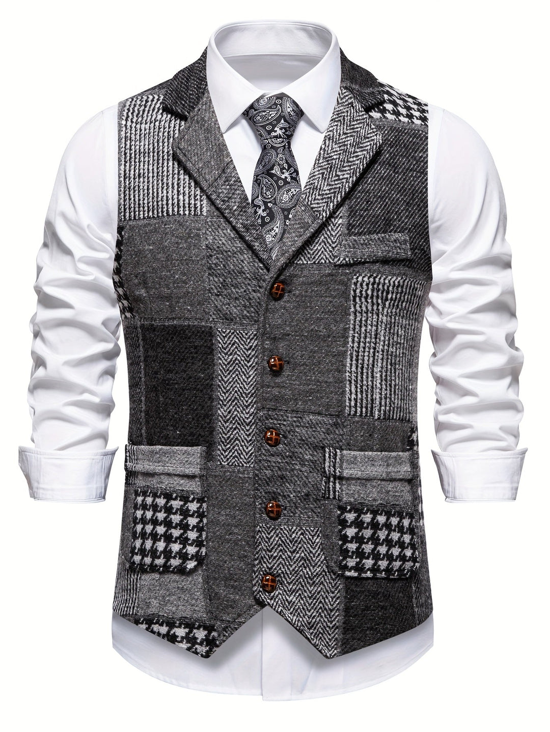 Harwick | The Patchwork Gilet
