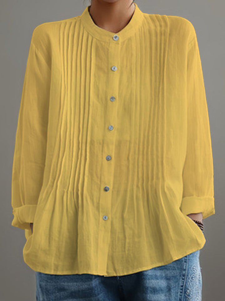 Harrington Blouse with Easy, Relaxed Fit