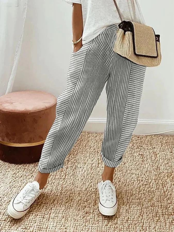 Cosette | Striped Trousers